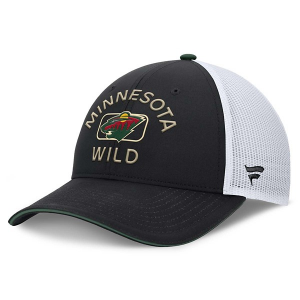 Minnesota Wild Fanatics Rink Structured Adjustable Hat One Size Black