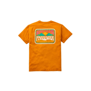 Women's Passenger Clothing Golden Hour Recycled Cotton Oversized T-Shirt 2XLarge Sunrise