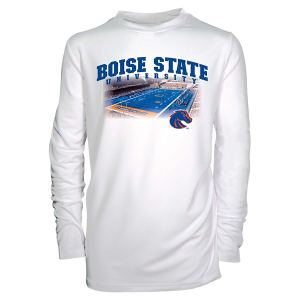 Boise State Broncos Garb Jessie Stadium Kids' T-Shirt Large White