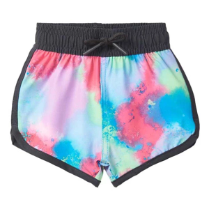 Little Bipsy Watercolor Swim Shorts Baby 3/6 mo. Neon Watercolor