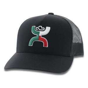 Men's Hooey Boquillas Snapback Hat One Size Black