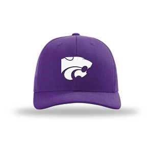 Kansas State Wildcats USCAPE All Day Trucker Adjustable Hat One Size Purple