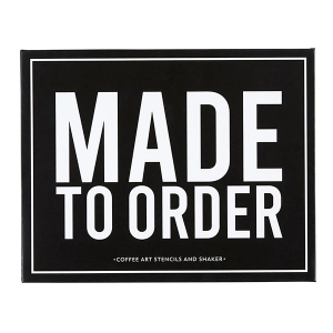 Santa Barbara Design Topping Stencils and Shaker Book Box - Made to Order
