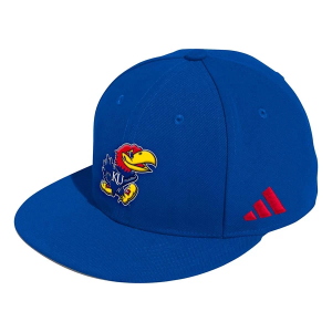 Kansas Jayhawks adidas Replica Baseball Fitted Hat 7 3/4 Royal
