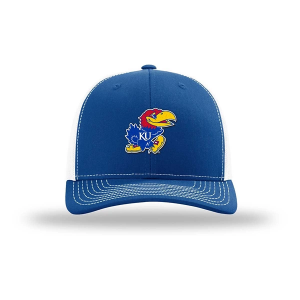 Kansas Jayhawks USCAPE All Day Trucker Adjustable Hat One Size Royal