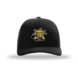 Wichita State Shockers USCAPE All Day Trucker Adjustable Hat One Size Black
