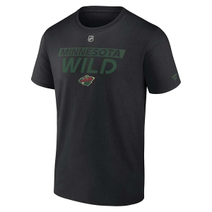 Minnesota Wild Fanatics 2024 Authentic Pro Primary T-Shirt 2XLarge Black