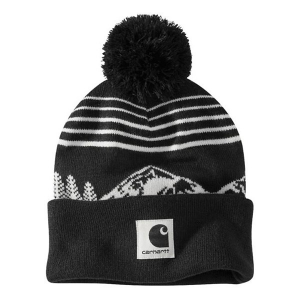 Carhartt Mountain Pom-Pom Beanie One Size Black