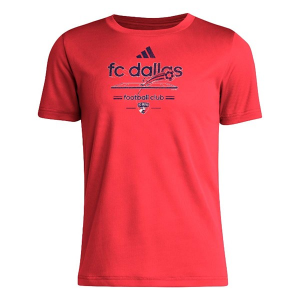 adidas Kids' FC Dallas Pregame T-Shirt
