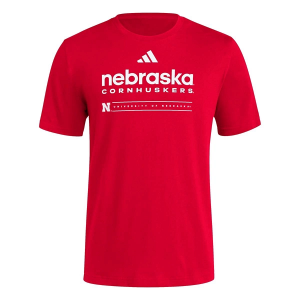 Nebraska Cornhuskers adidas Case Closed T-Shirt Small Red