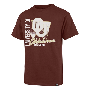 Oklahoma Sooners 47 Brand Side Arm Kids' T-Shirt Small Red