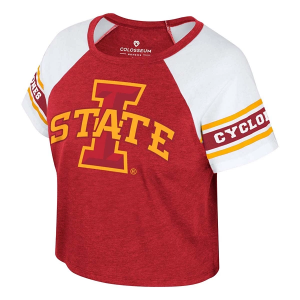 Iowa State Cyclones Colosseum Women's Gloria T-Shirt Small Cardinal