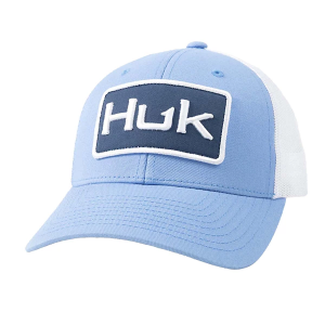 Kids' Huk Classic Logo Trucker Snapback Hat One Size Marolina Blue