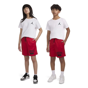 Kids' Jordan Mesh Perforated Shorts Small Gym Red