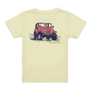 Properly Tied Offroad T-Shirt Toddler 3T Light Yellow