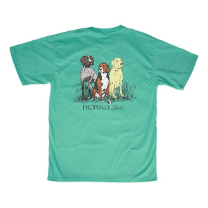 Properly Tied Triple Dog T-Shirt Toddler 2T Soft Green