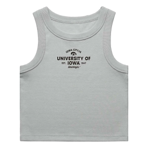 Iowa Hawkeyes USCAPE Women's Banner T-Shirt Large Storm