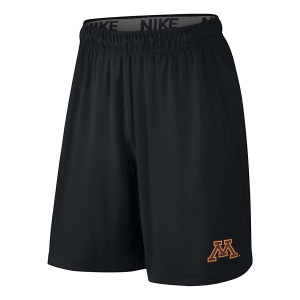 Minnesota Golden Gophers Nike Minnesota Fly 2.0 Kids' Shorts Small Black