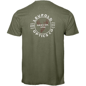 Men's Leupold Buck Country T-Shirt Medium Light Olive