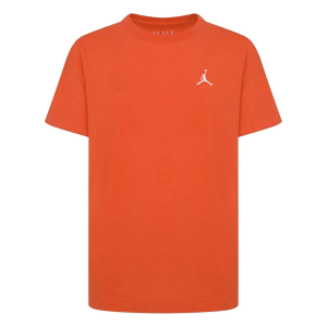Kids' Jordan Jumpman Air Embroidered Logo T-Shirt Small Team Orange