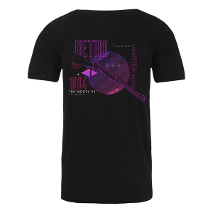 Men's Retro Rifle Model 94 T-Shirt XLarge Black