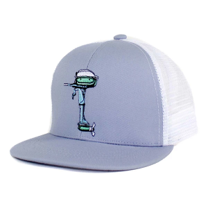 Boys' Properly Tied Boat Motor Snapback Hat One Size Blue
