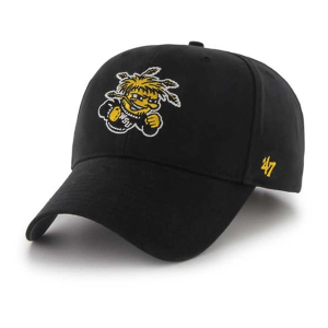 Wichita State Shockers 47 Brand Basic MVP Hat Kids' Adjustable Hat Black