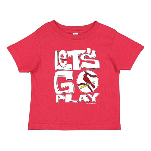 Baby St. Louis Cardinals Let's Go Play T-Shirt 6 mo. Red