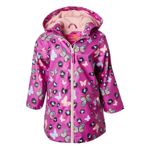 Girls' iApparel Butterfly Rain Jacket Toddler 3T Purple