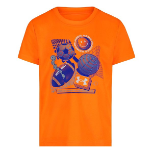 Under Armour Tech Multi Sport T-Shirt Toddler 2T Blaze Orange