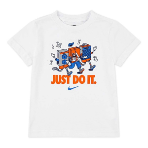 Nike Music Boxy Pals T-Shirt Toddler 4T White