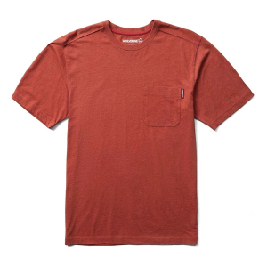 Men's Wolverine Classic Pocket T-Shirt 2XLarge Red Clay