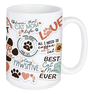 Carson Home Accents 16oz Car Mom Sticker Mug