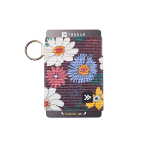 Thread Elastic Card Holder Clover