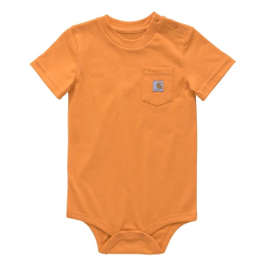 Carhartt Pocket Onesie 9 mo. Exotic Orange