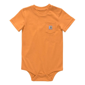 Carhartt Pocket Onesie 24 mo. Exotic Orange