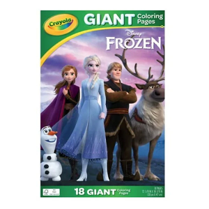 Crayola Frozen Giant Coloring Pages (Styles May Vary)