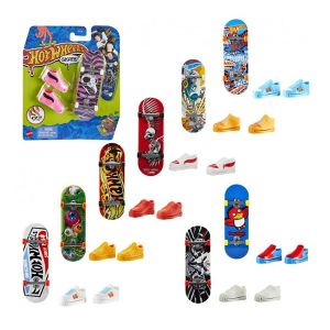 Hot Wheels Skateboard and Shoe (Styles May Vary)