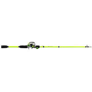 ProFISHiency Drip White Green Fishing Baitcast Combo 7'0" Right Hand Retrieve