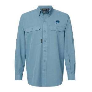 Men's Artisans Pheasants Forever Dri Duck Crossroads Long Sleeve Button Up Shirt