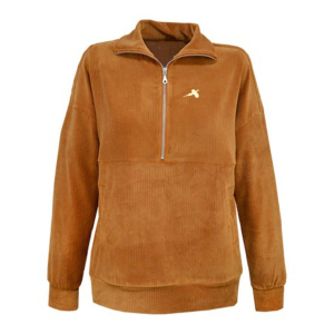 Women's Artisans Pheasants Forever Carly Corded 1/2 Zip Pullover