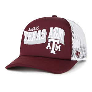 Texas A&M Aggies 47 Brand Trucker Meander Adjustable Hat One Size Maroon