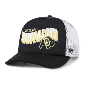 Colorado Buffaloes 47 Brand Trucker Meander Adjustable Hat One Size Black