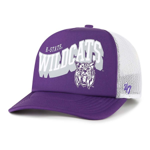 Kansas State Wildcats 47 Brand Trucker Meander Adjustable Hat One Size Purple