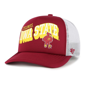 Iowa State Cyclones 47 Brand Trucker Meander Adjustable Hat One Size Red