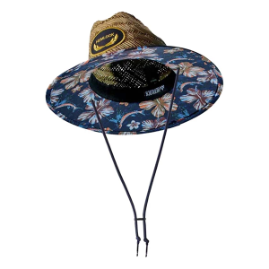 Kids' Hemlock Hat Co Printed Straw Sun Hat Flying Fish