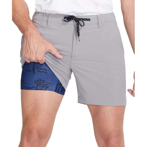 Men's Chubbies Lined Everywear Performance Shorts 2XLarge The World's Greyest