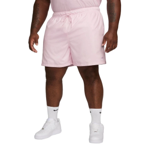 Men's Nike Club Woven Flow Shorts XSmall Pink Foam /White