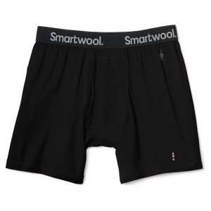 Men's Smartwool Merino Boxer Briefs Underwear Medium Black
