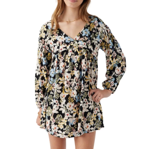 Girls' O'Neill Mari Babydoll Dress Medium Black